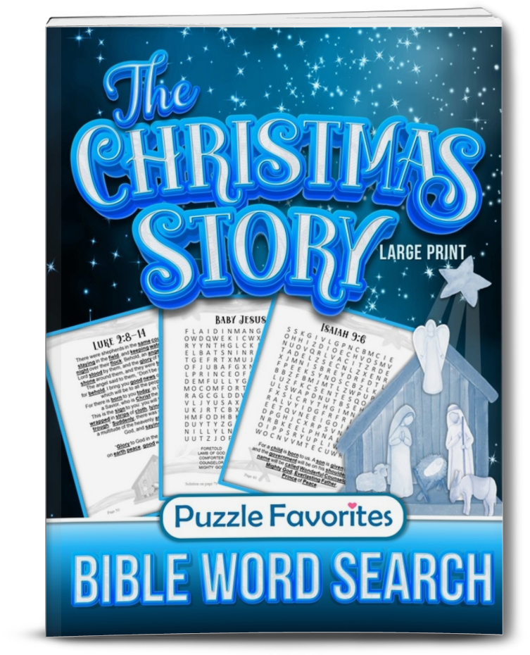 Christmas Story Bible Word Search