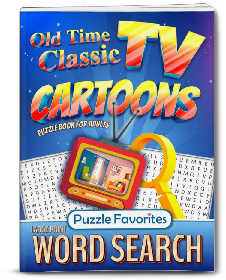TV Word Search - Classic Cartoons