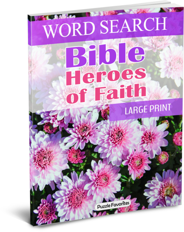 Heroes of Faith Bible Word Search Puzzle Book - Image 2