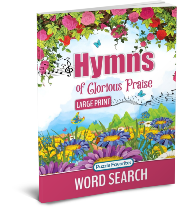 Hymns of Glorious Praise Bible Word Search Puzzle Book - Image 4