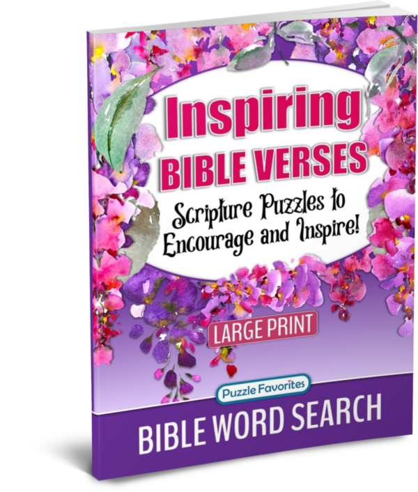 Inspiring Bible Verses Word Search Large Print - Image 3