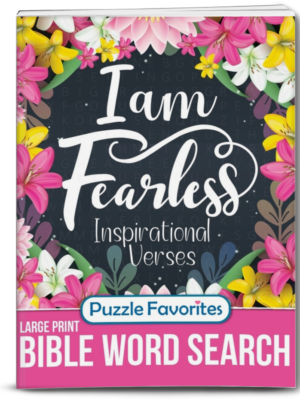 I am Fearless Inspirational Bible Word Search