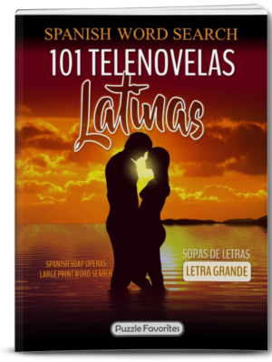 101 Telenovelas Word Search Book