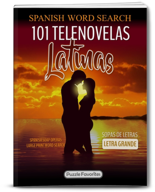 101 Telenovelas Word Search Book