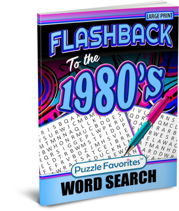 Flashback to the 1980s Word Search - Image 3