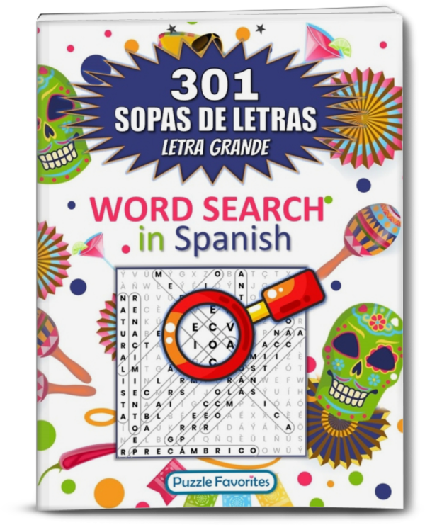 301 Sopas de Letras Letra Grande