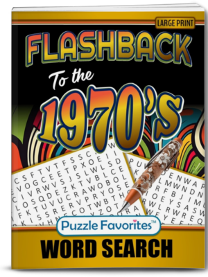 70s Word Search Large Print