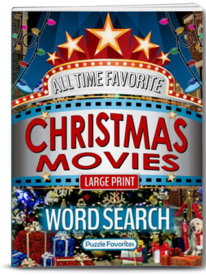Christmas movies word search