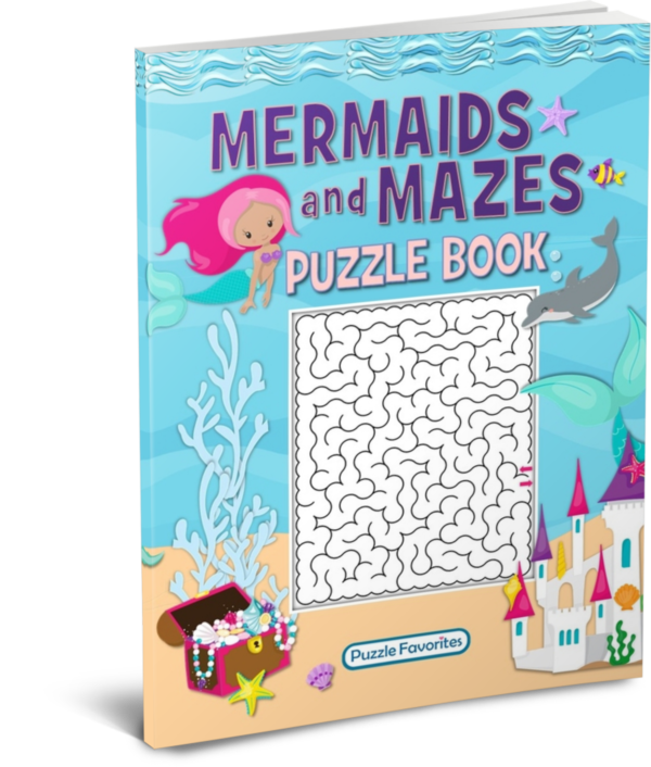 Mermaid Mazes Puzzle Book