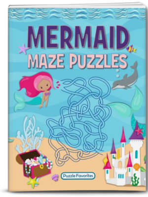 Mermaid Mazes Puzzle Book