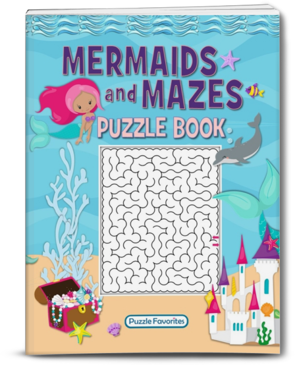 Mermaids and Mazes Puzzle Book