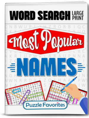 Names Word Search for Adults