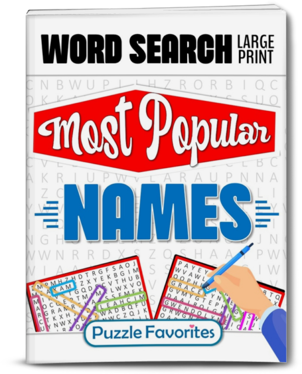 Names Word Search for Adults