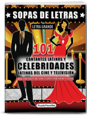 Spanish Celebrities Word Search