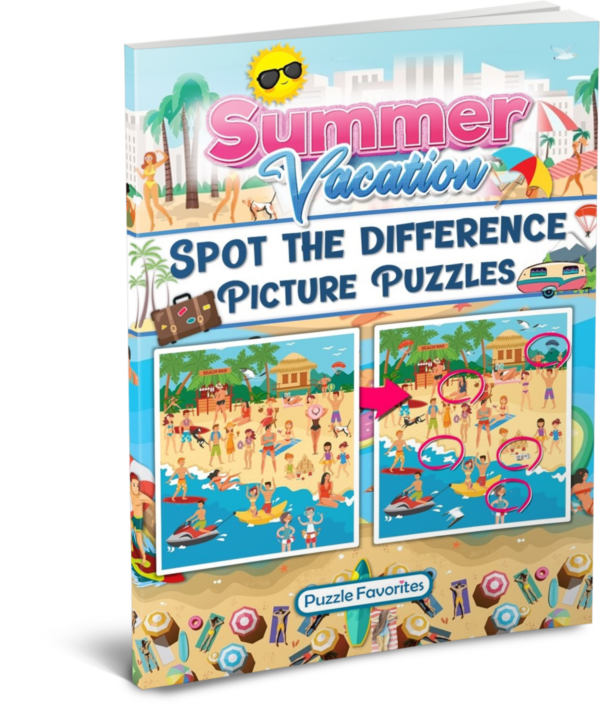 Summer Vacation Spot the Difference