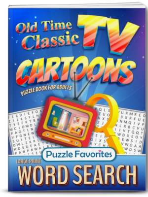 TV Cartoons Word Search Book