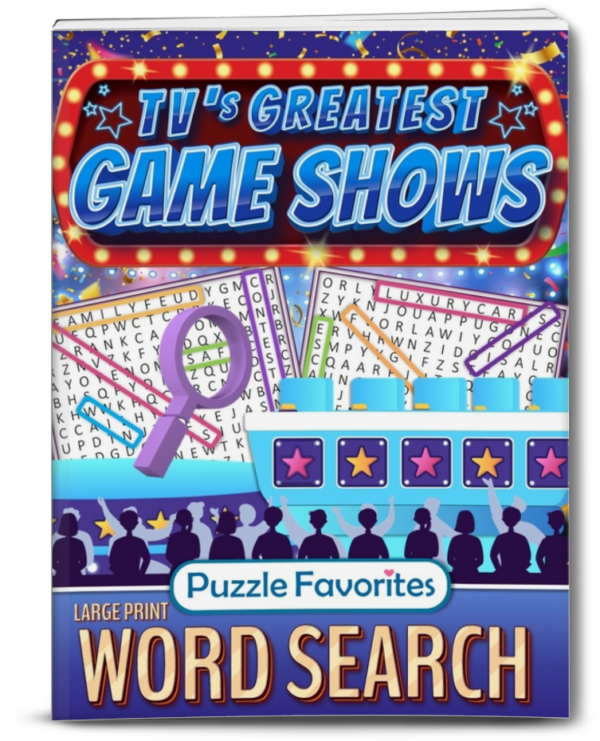 TV Game Shows Word Search Puzzle Book