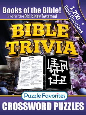 Bible Trivia Crossword Puzzle Book
