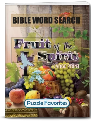 Fruit of the Spirit Bible Word Search Puzzle Book