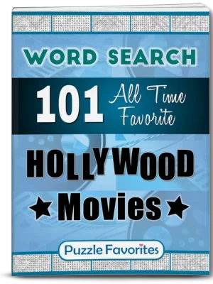 Hollywood Movies Word Search Puzzle Book