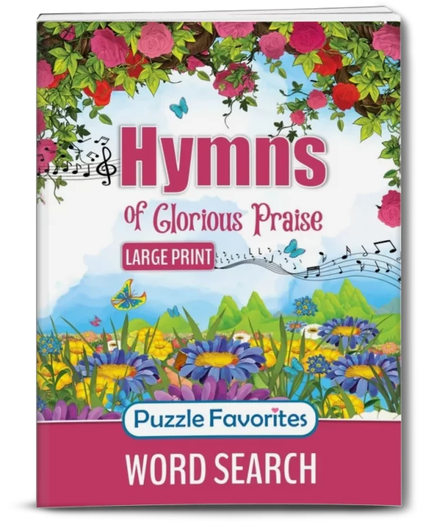 Hymns of Glorious Praise Bible Word Search Puzzle Book