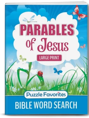 Parables of Jesus Bible Word Search Puzzle Book