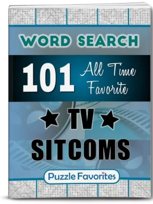 Favorite TV Sitcoms Word Search Puzzle Book