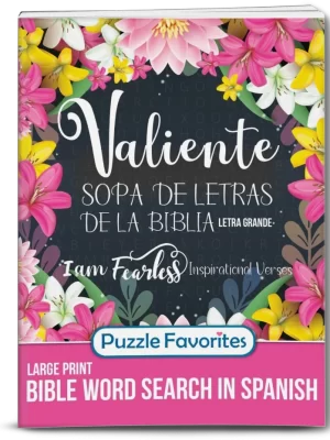 I Am Fearless (español) Valiente Sopa de Letras de la Biblia