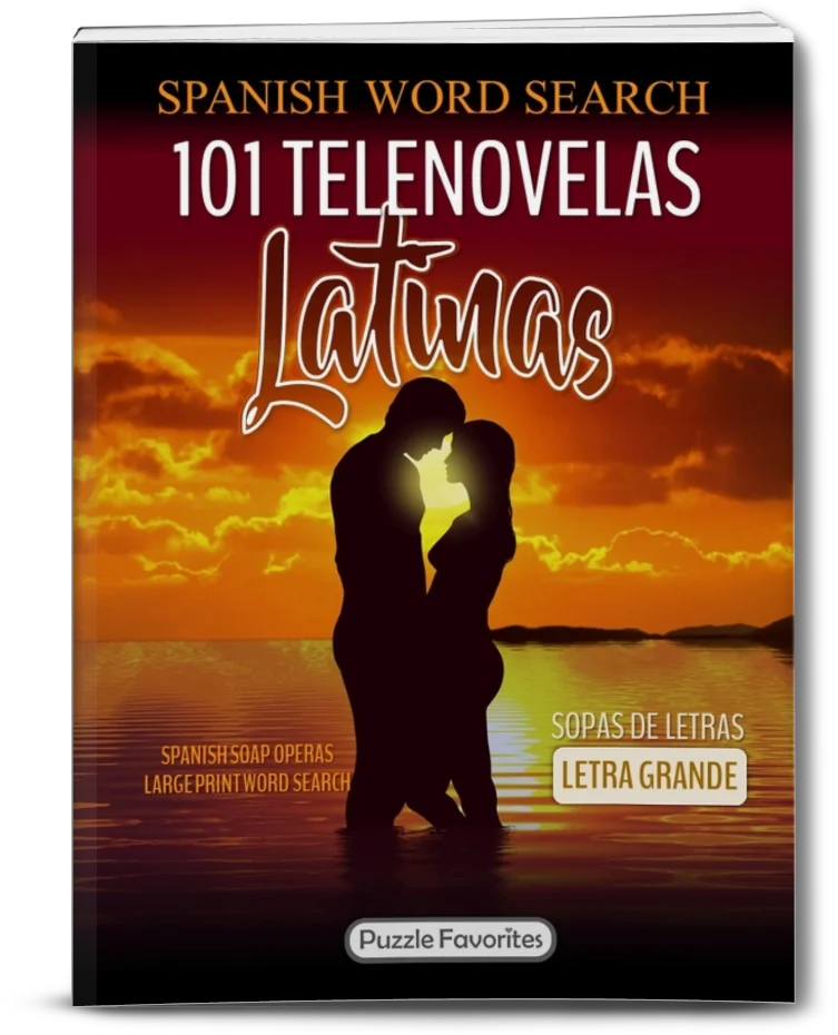 101 Telenovelas Word Search Book
